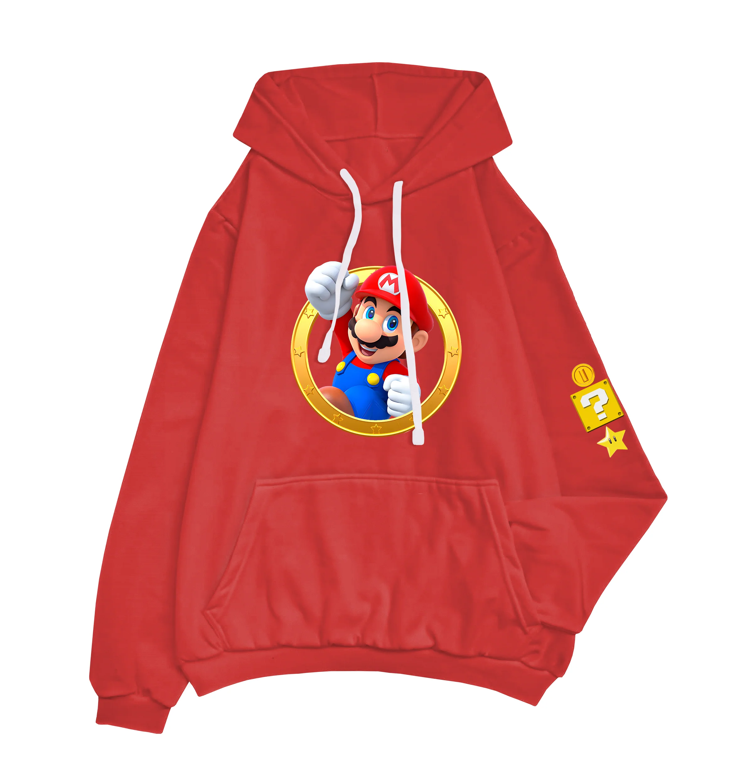 HOODIE ROJO MARIO BROS