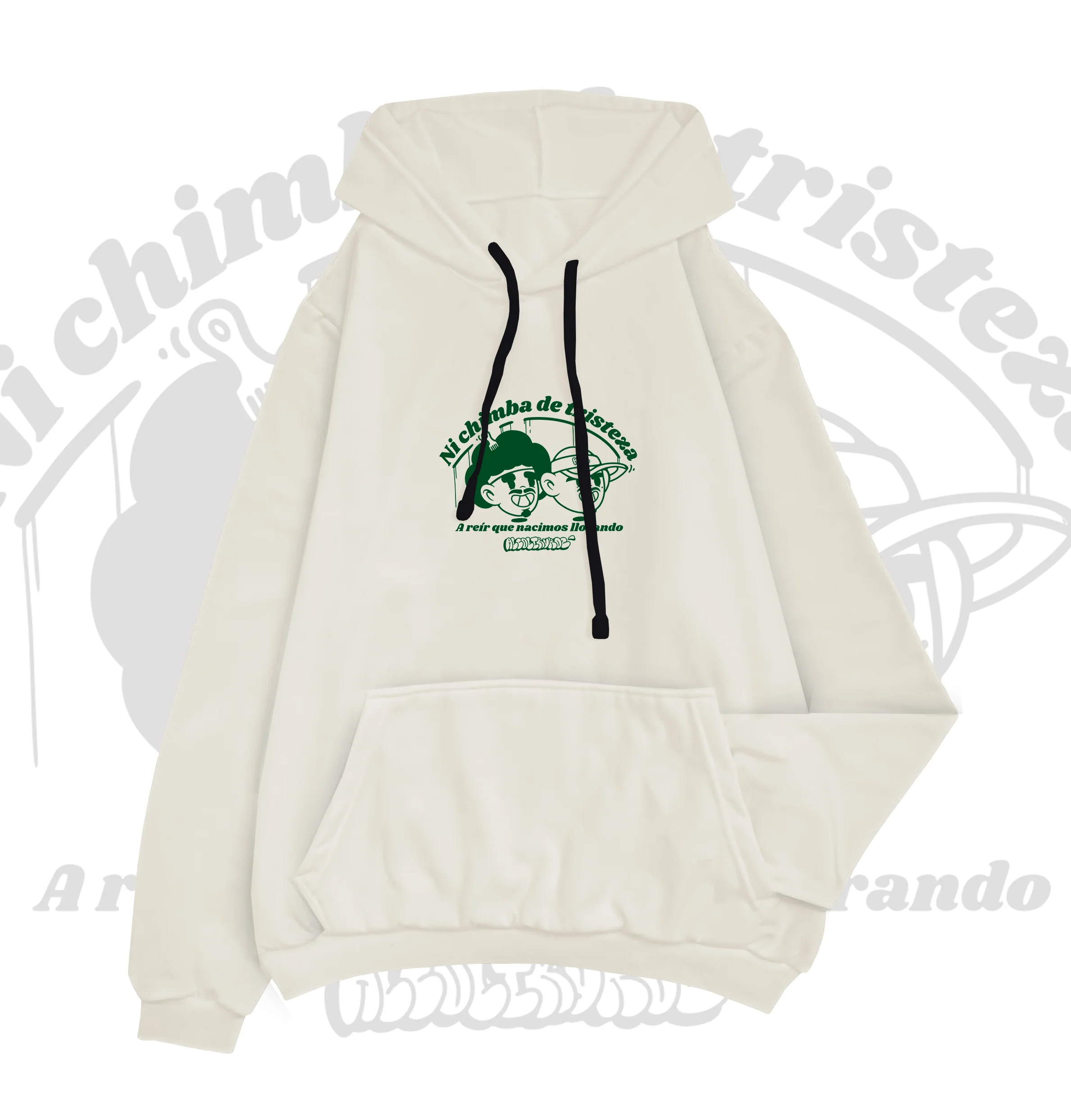HOODIES ALCOLIRYKOZ MARFIL - Image 2