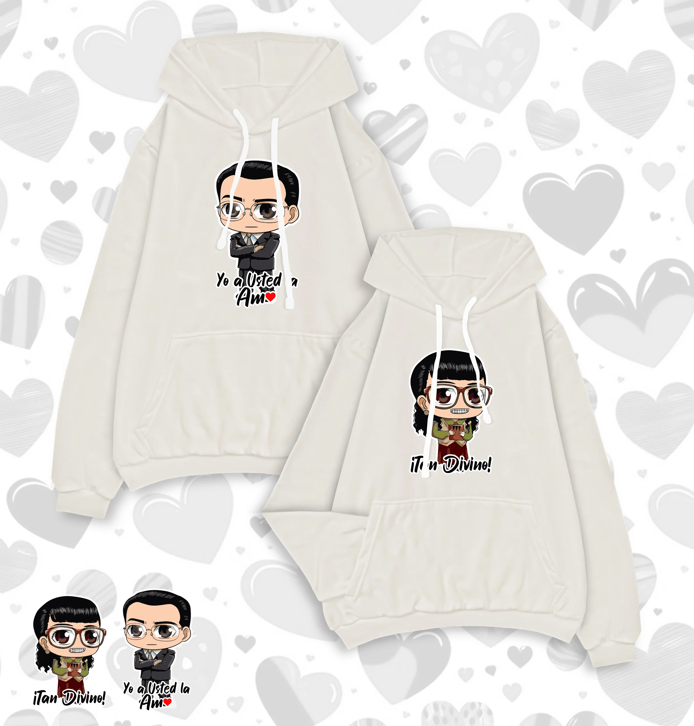 HOODIES PAREJAS BETTY & ARMANDO - Image 2