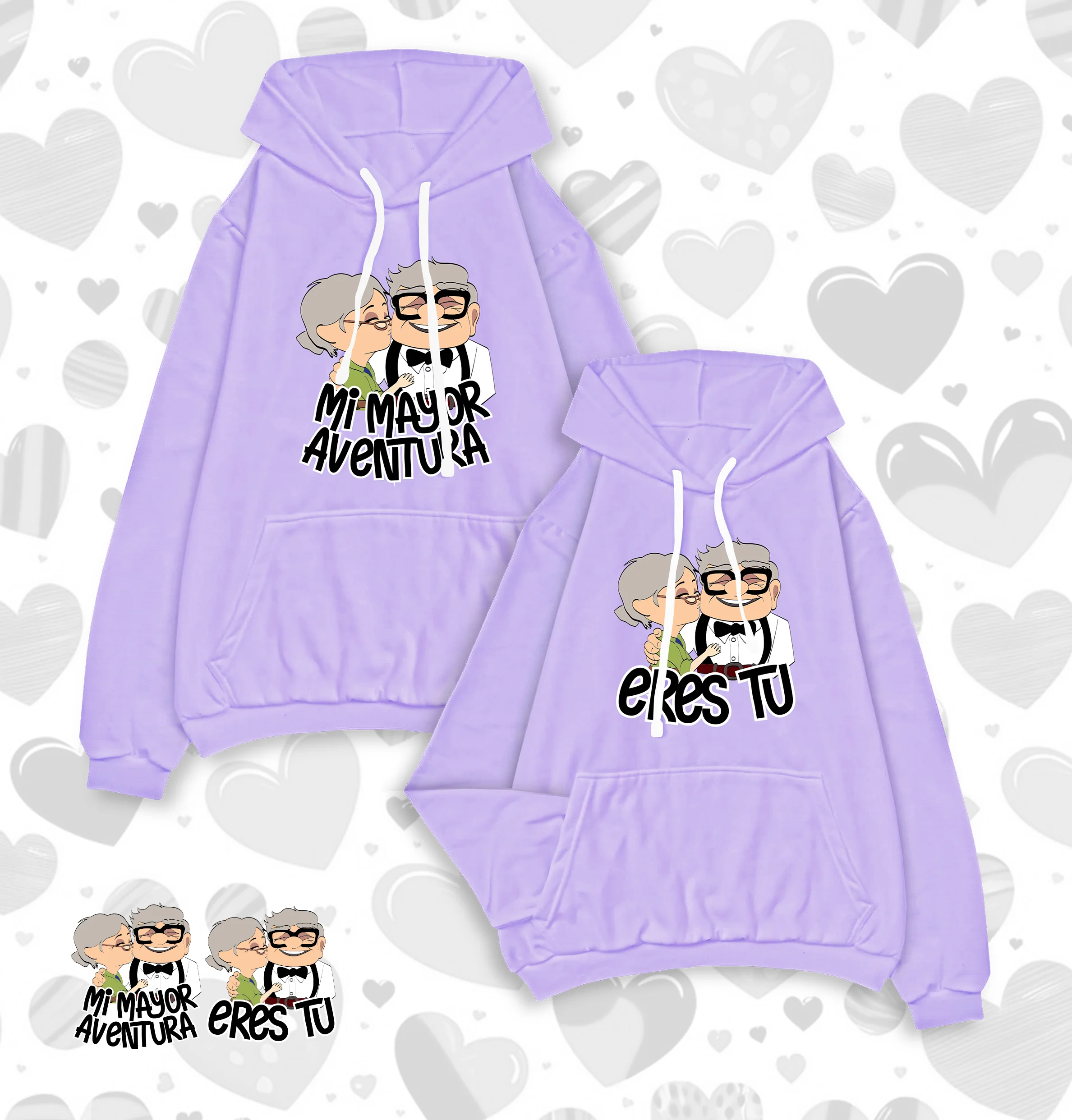 HOODIES PAREJAS CARL Y ELLIE (UP) - Image 2