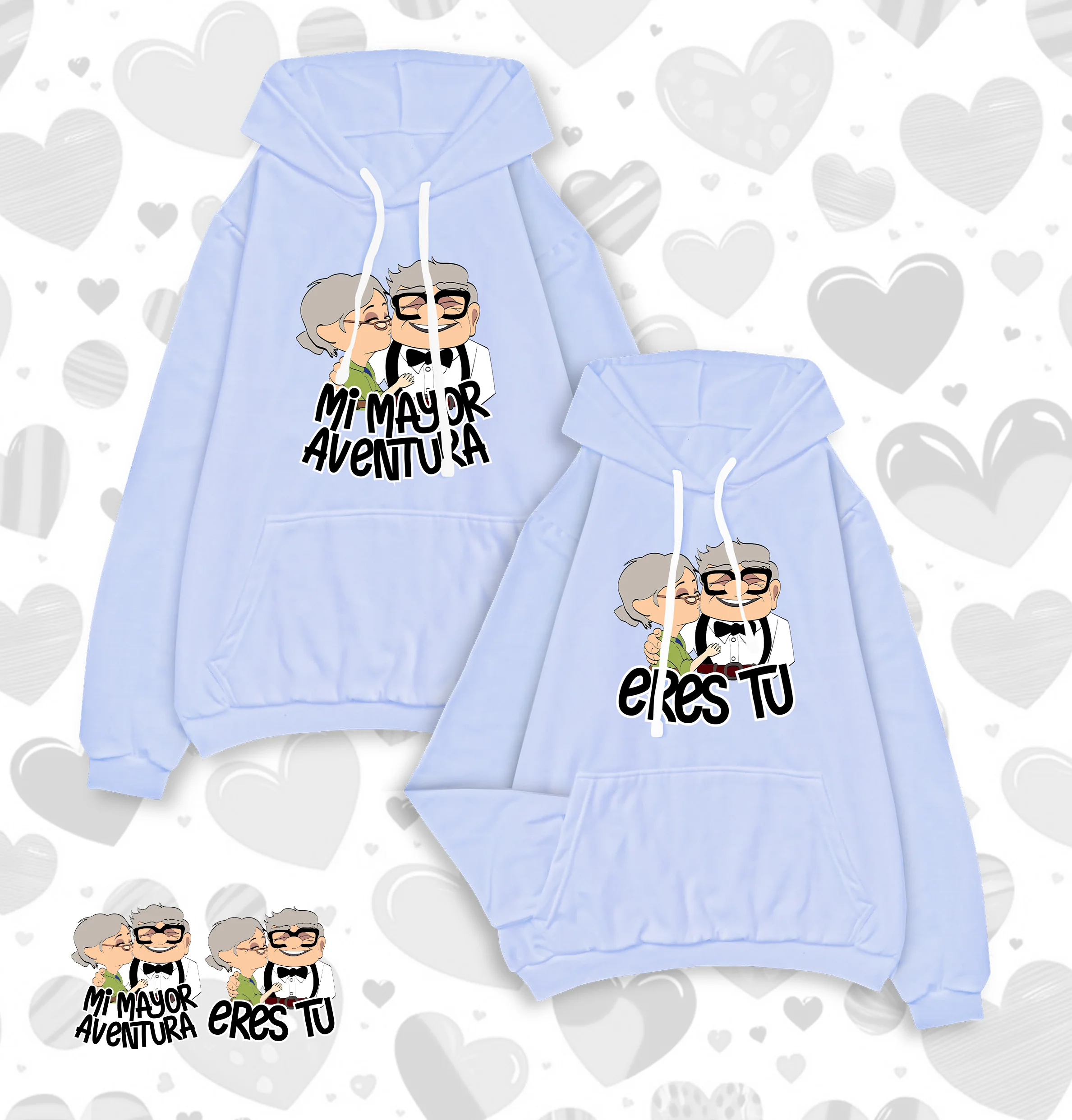 HOODIES PAREJAS CARL Y ELLIE (UP) - Image 4