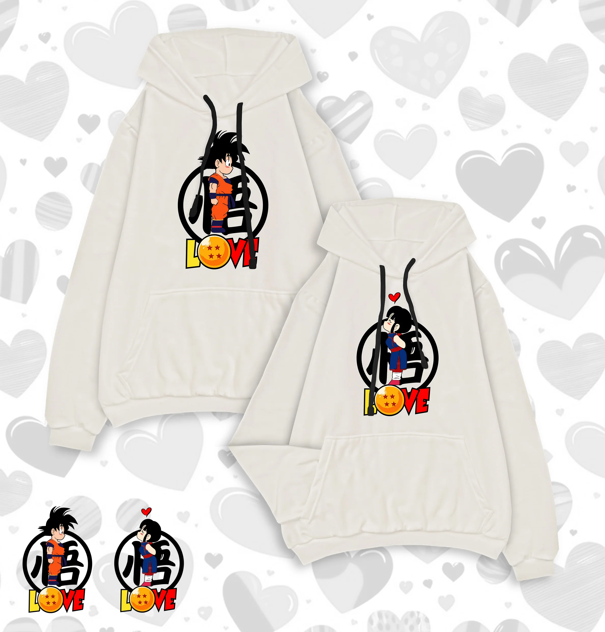 HOODIES PAREJAS GOKU Y MILK (DBZ) - Image 3