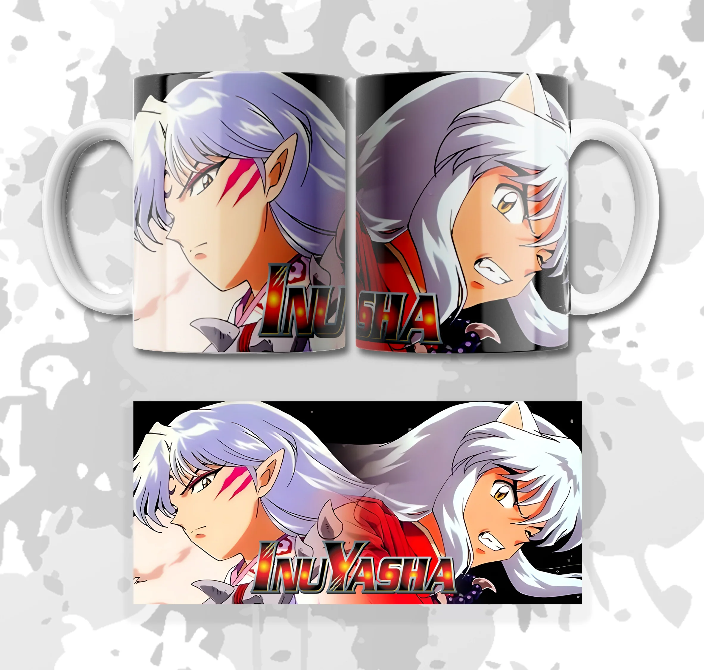MUG INUYASHA Y SESSHOMARU