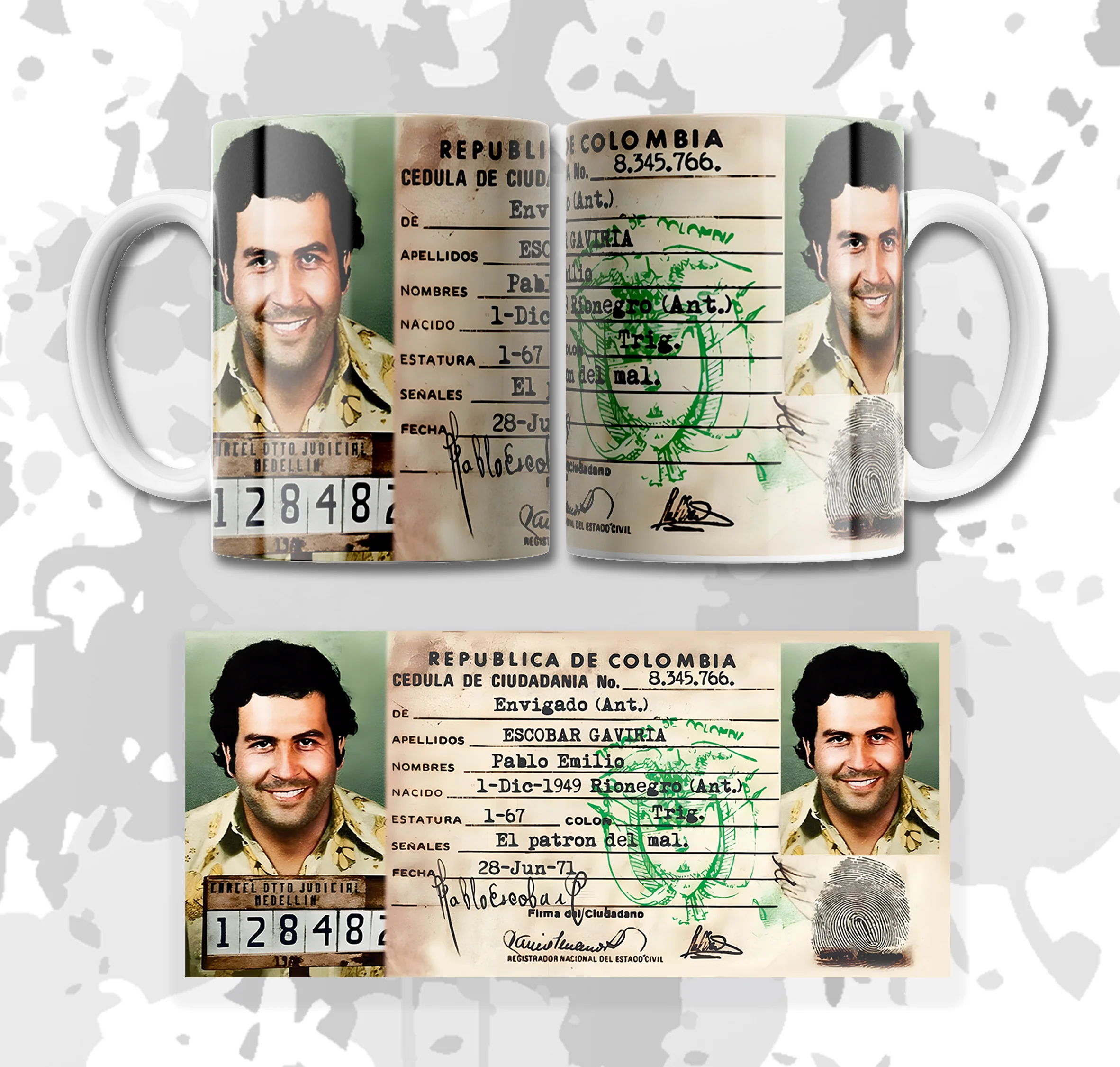 MUG PABLO ESCOBAR